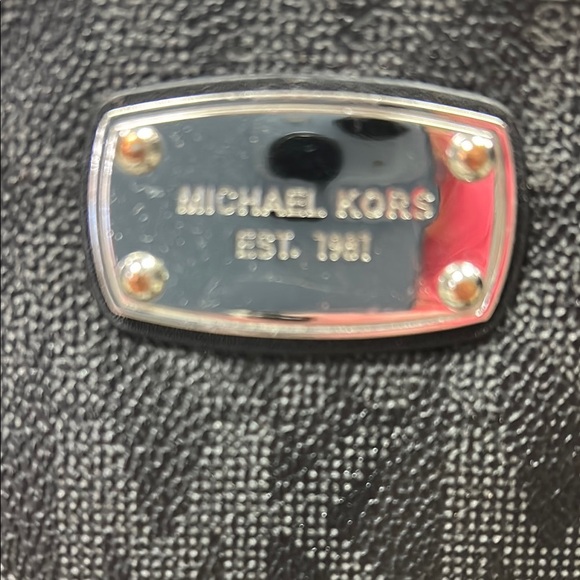 Michael Kors Black Crossbody Bag with Signature Monogram - Picture 2 of 14